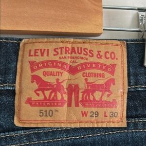 Levi's 510 Blue Skinny Jeans